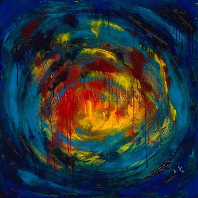 Malerei „Inner Life“ von Iris Weissschuh Malerei „Inner Life“ von Iris Weissschuh